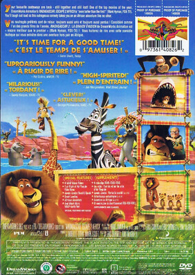 Madagascar - Escape 2 Africa (DVD, 2009) (Bilingual) Animation