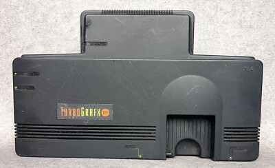NEC TurboGrafx-16 System schwarz Konsolensystem Konvolut Lot Turbo Grafx 16 #88A