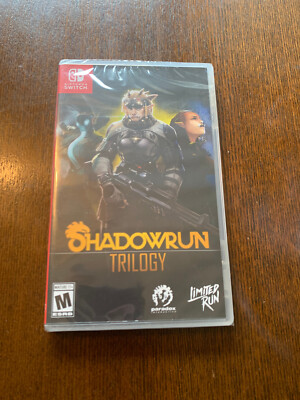 Switch Limited Run #163: Shadowrun Trilogy Limited Run Games Brand New Sealed