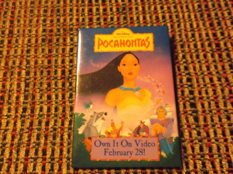 POCAHONTAS WALT DISNEY PROMOTIONAL PIN MOVIE MEMORABILIA