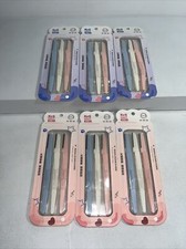 Lot Of 6 New Packs Keli Retractable Eyebrow Trimmer