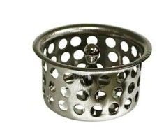 10 BAGS Lincoln 1-1/2 in. Sink Strainer Crumb Cup W/ Post Polished Chrome 5 Pack