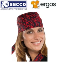 Isacco BANDANA Sushi Man Pub Kitchen Cook 100% Cotton Uniform Kitchen Chef Bar
