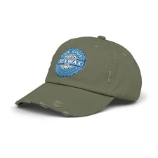 Mr. Zogs Sex Wax Blue Logo Distressed Hat Outlaw Surf