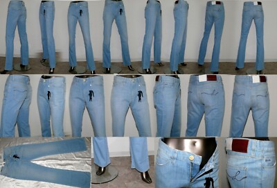 Lacoste Classic HF 4527 NAQ Stretch Jeans Hose REG 5 Poket Pant W24 W28 W31 Blue