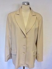 Artigiano Stone Wool Blend Formal Jacket Size 20