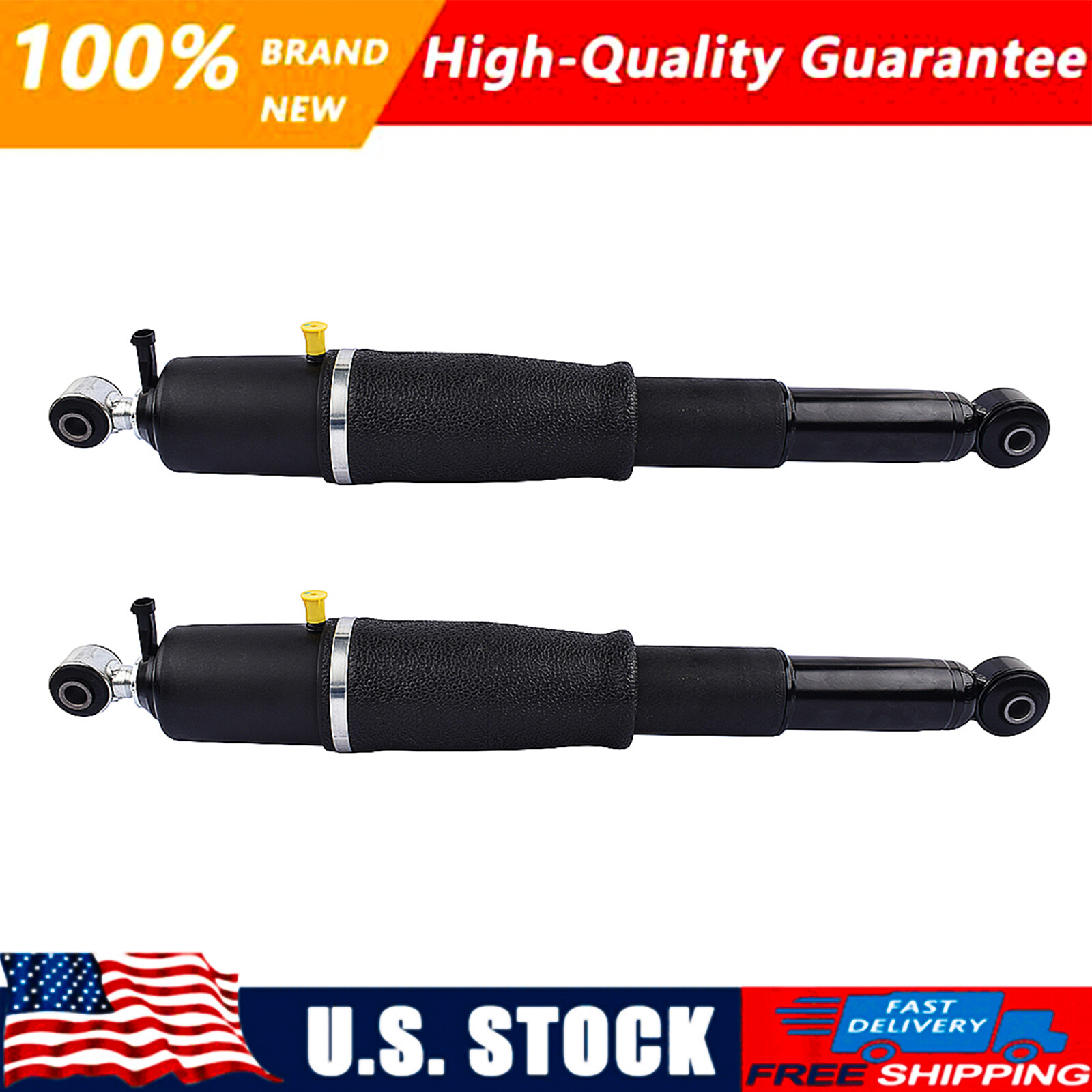 Set of 2 Rear Air Shock Absorbers for GMC Sierra Yukon Chevy Avalanche Silverado