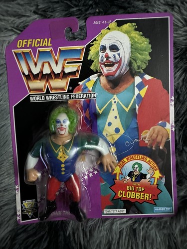 WWF Hasbro Doink The Clown New In Package Moc...