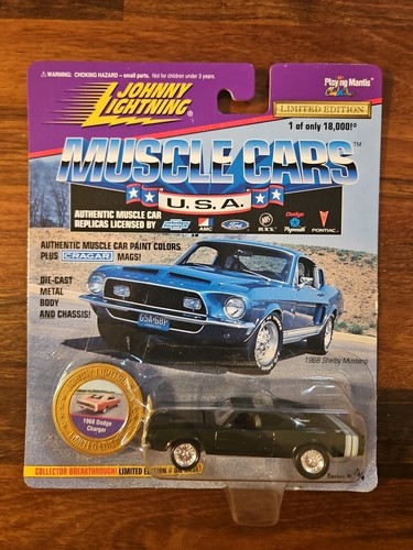 Johnny Lightning- Muscle Cars- 1968 Dodge Charger Series 4