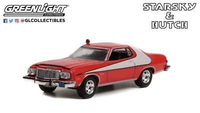 グリーンライト スタスキー&ハッチ - 1976 フォード・グラントリノ GreenLight *HOLLYWOOD SPECIAL STARSKY & HUTCH* CRASHED 1976