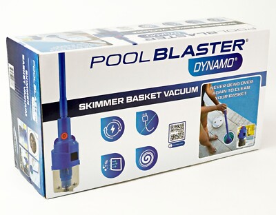 Water Tech Pool Blaster Dynamo Cordless Skimmer Basket Vacuum - New -E