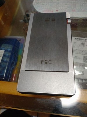 FiiO Q5s AM3E Tragbarer Kopfhörerverstärker USB AUX Digital Optisch Silber