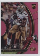 2017 Panini Select Concourse Pink Prizm 10/10 Joe Williams #1 3p9