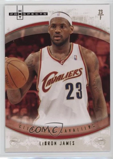 2007-08 Fleer Hot Prospects LeBron James #5