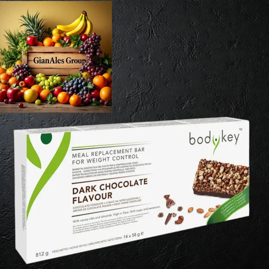 Bodykey Nutrilite 14 Barrette Sostitutive Cioccolato Fondente - Salva Tempo