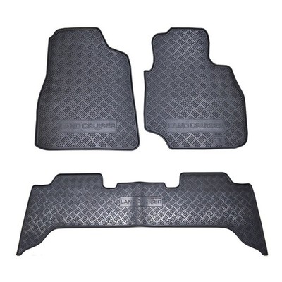 Genuine Toyota OEM All Weather Rubber Floor Mats RHD 100 Land Cruiser