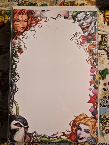BATMAN #50 BLANK SKETCH TYLER KIRKHAM VIRGIN EXCLUSIVE NM+ Version shown