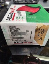 ASCO Red-Hat 8210G35 3/4" Brass 2-Way Solenoid Valve NO 120/60V NOS
