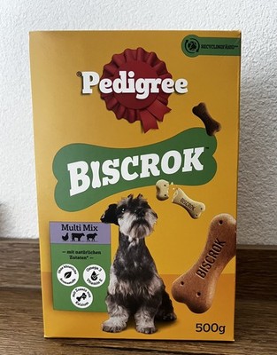 Pedigree Biscrok Original Hundekekse Leckerlis 3 Sorten 5 x 500 g  