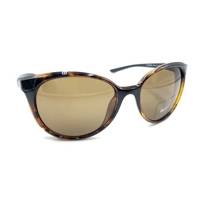 Nike NEW Essence CT8234 220 Tortoise Round Sunglasses Brown Lens 56-17 130 Italy
