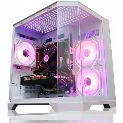 GTX 1650 RGB Gaming PC Desktop Core i3 6100 32GB DDR4 256GB SSD Windows 11 WLAN