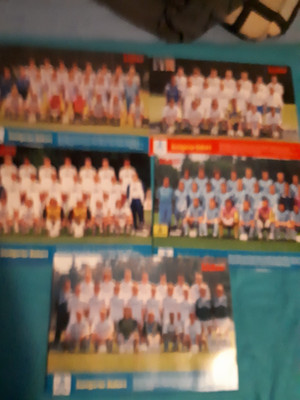 5xPoster/Bilder aus dem Kicker von Stuttgarter Kickers  1986/1990/1991/1992/1993