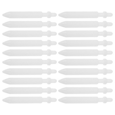  20 Ersatzspitzen für Farbmarker, 0,7 mm (0,03 Zoll), Universalspitzen (weiß)  
