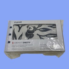 Nanit Smart Sheets 100 Cotton Fitted Crib Sheets Pebble Gray 1078