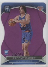 2024 Totally Certified Purple Platinum Mirror Die-Cut 32/49 Pacome Dadiet 04fu