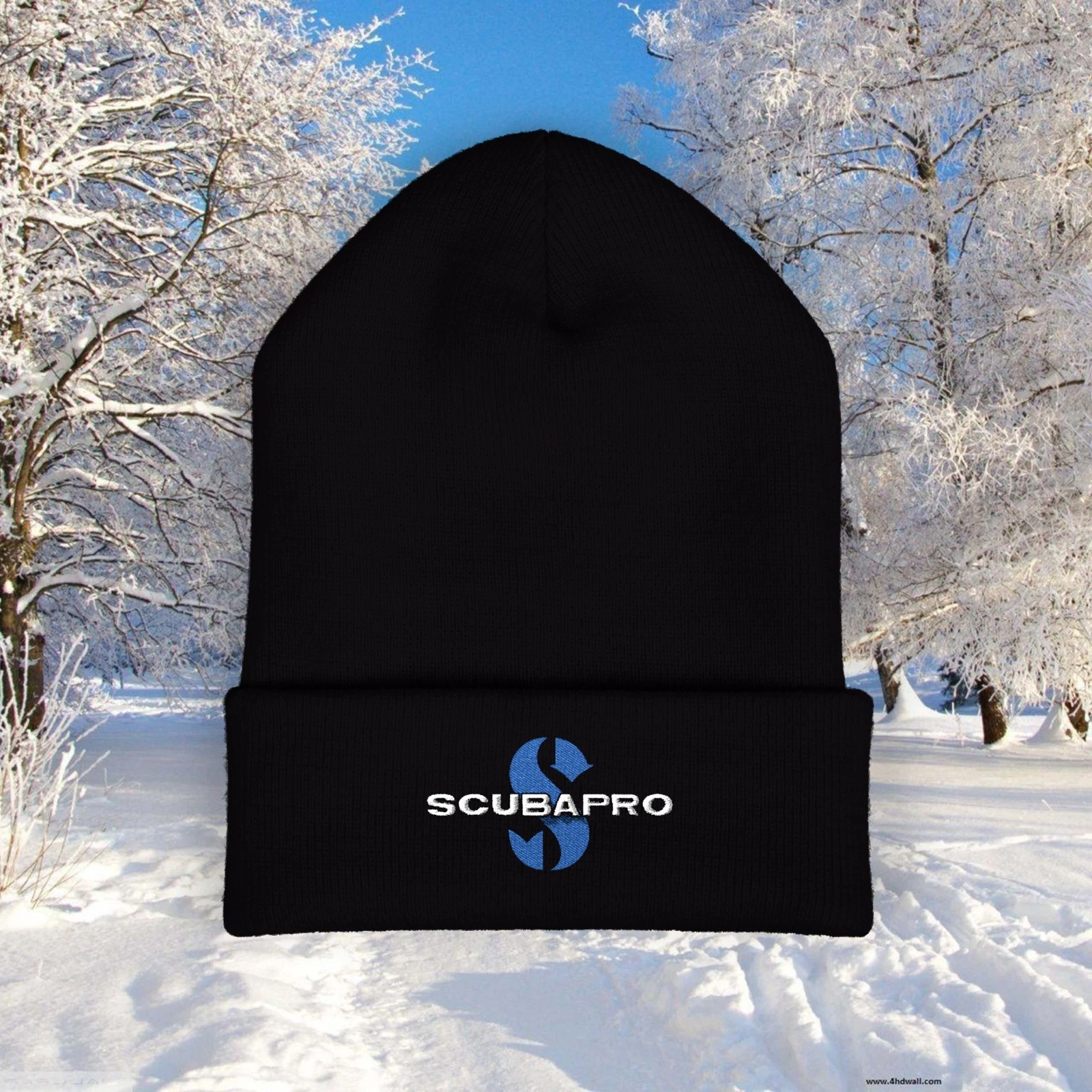 Scubapro Scuba Pro Black Beanie Hat Size Adult
