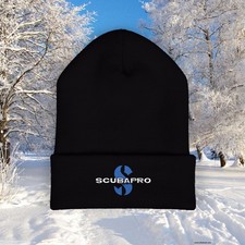 Scubapro Scuba Pro Black Beanie Hat Size Adult