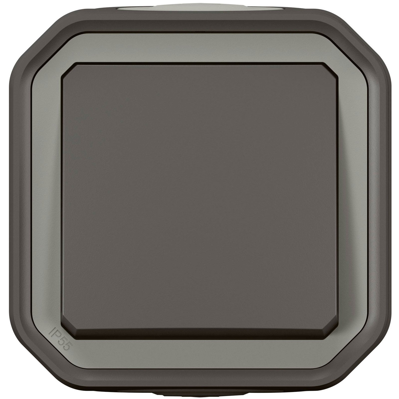 Legrand Plexo Wet Room Switch 10AX IP55 Anthracite IK08