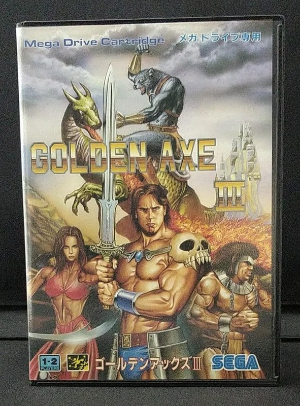 Mega Drive Software Model Number Golden Axe III SEGA