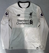 MO SALAH 11 LIVERPOOL 2017/2018 SOCCER FOOTBALL LONG SLEEVE JERSEY SIZE MEDIUM