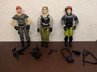 Vintage GI Joe Hasbro 1988 Night Force Set Of 3