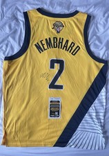 Andrew Nembhard Signed Indiana Pacers Jersey Finals Autographed JSA COA