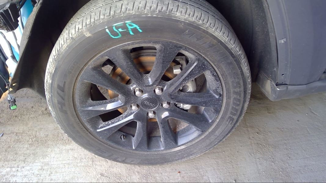 Wheel 20x8 5 V Spoke Painted Black Fits 17-21 GRAND CHEROKEE 4610791