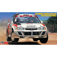 Mitsubishi Lancer Evo Iii 1996 Safari Rally Kit 1:24 Hasegawa Kit Auto -D- Neues