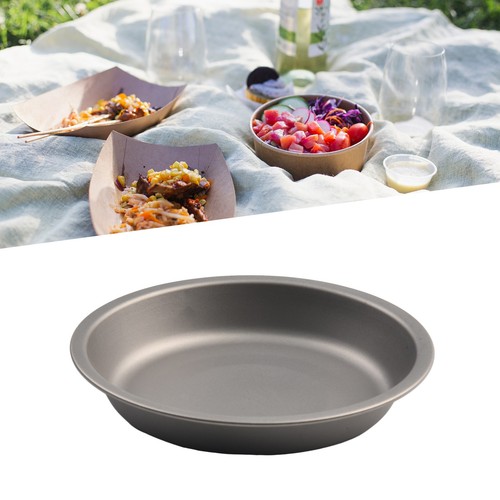 Hiking Traveling Dish Plate Bowl Strong Sturdy 1 Pc 140 * 25mm Accessories - Picture 5 of 12