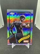 2025 Topps Chrome Marvel Killmonger #34 Silver Refractor