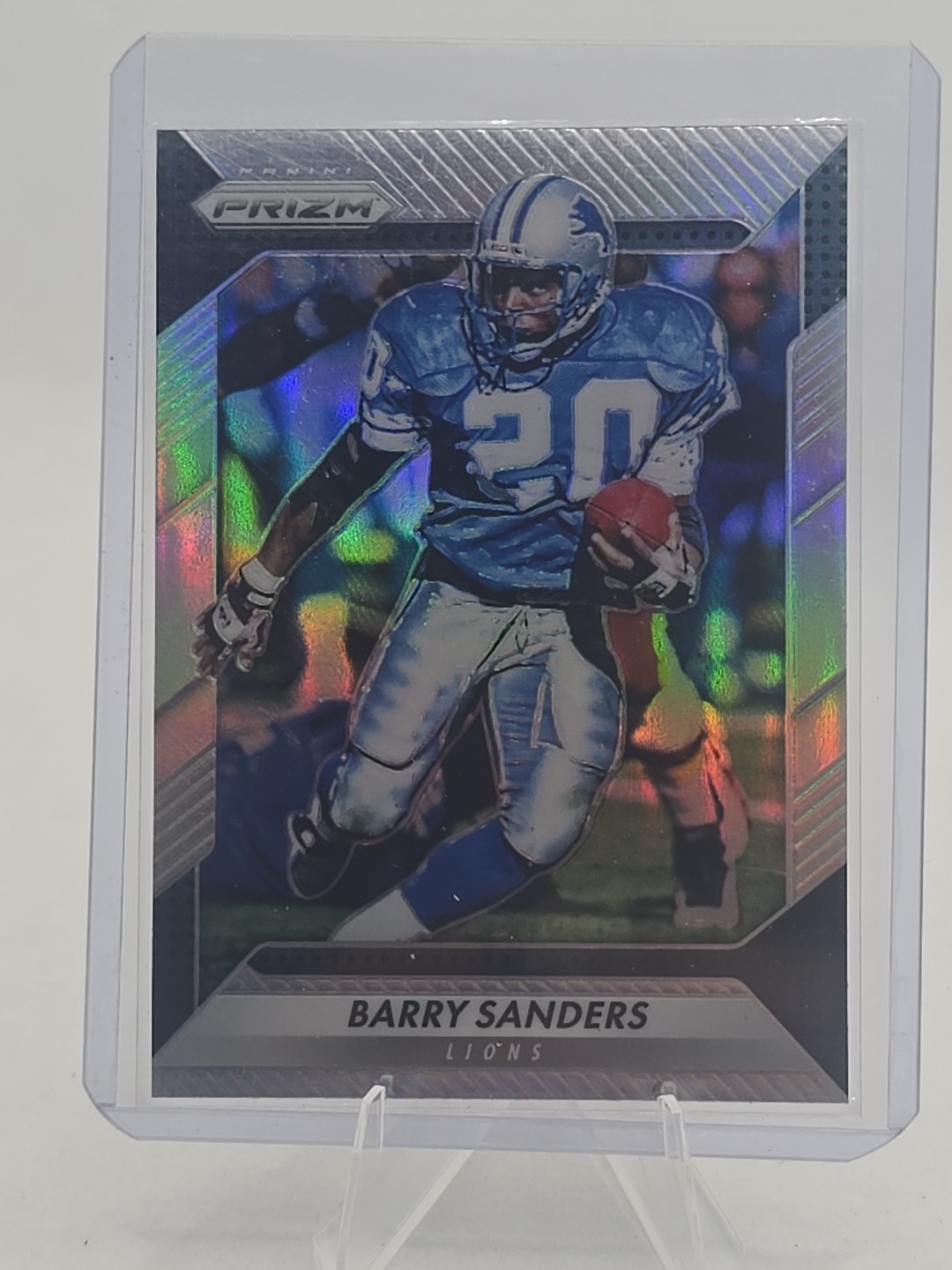 2016 Barry Sanders Silver Parallel #165 Panini Prizm Detroit Lions