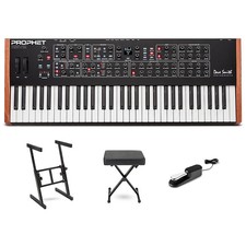 Sequential Prophet Rev2 Synthesizer 8 Voice Essentials Bundle