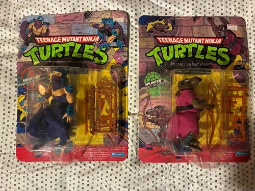 10 back vintage teenage mutant ninja turtles shredder splinter