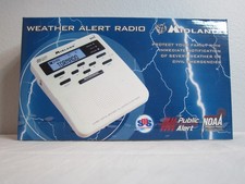 Midland WR100 All Hazards Weather Alert Radio NOAA Emergency Desktop Open Box