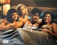 Charlie Sheen Signed 8x10 Photo Two and a Half Men JSA COA from Private Signing