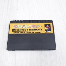 Sega Saturn 8M Direct Memory Cartridge High Tech Option Series Tested Japan