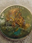 The Kraken Sea Monster Collector Round 1 Troy Oz .999 Fine Silver Intaglio
