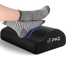 PHZ Foot Rest Under Desk Cushion Ergonomic Pad Non-Slip Bottom Premium Furniture