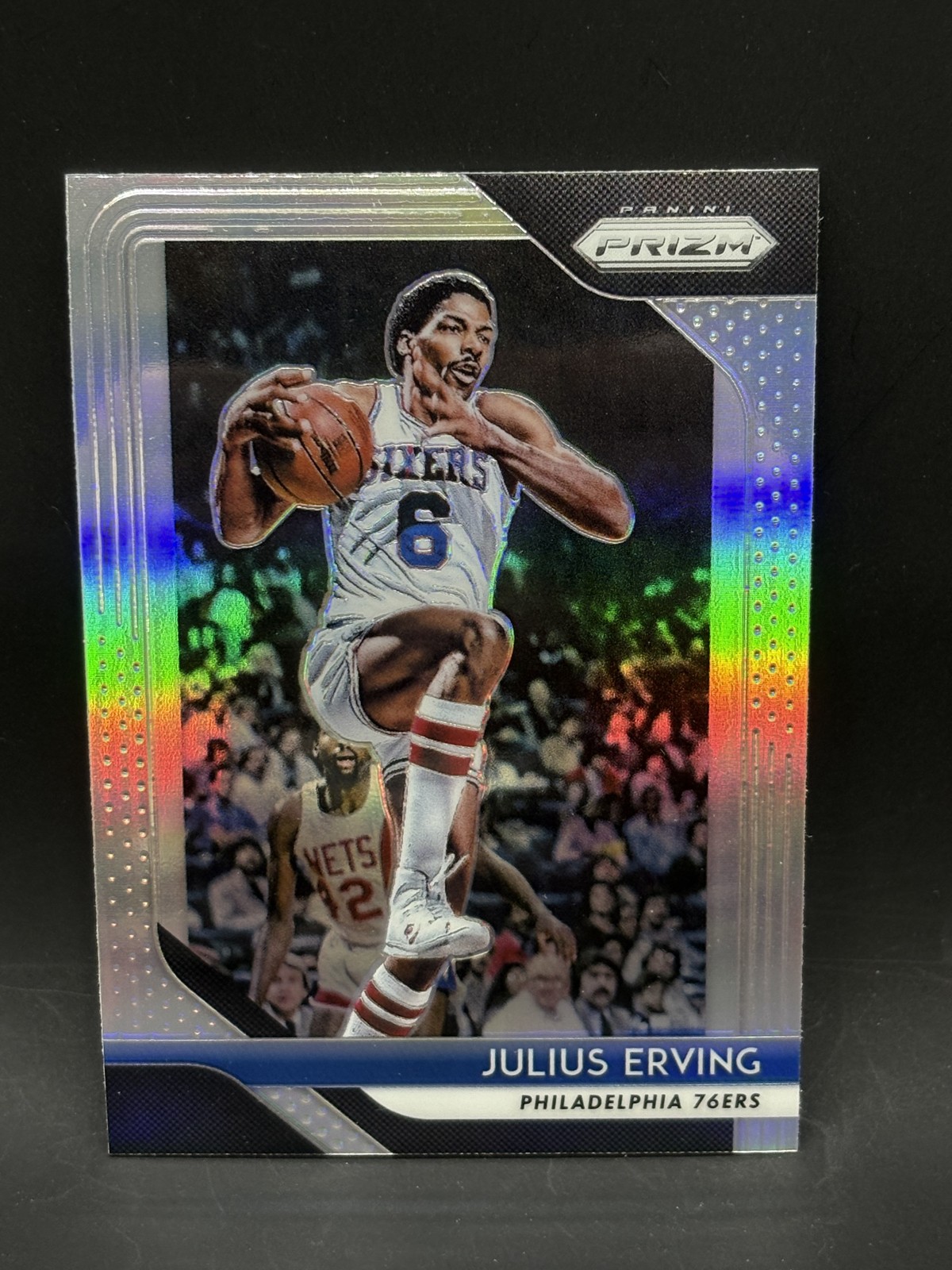 Julius Erving Silver Prizm #95