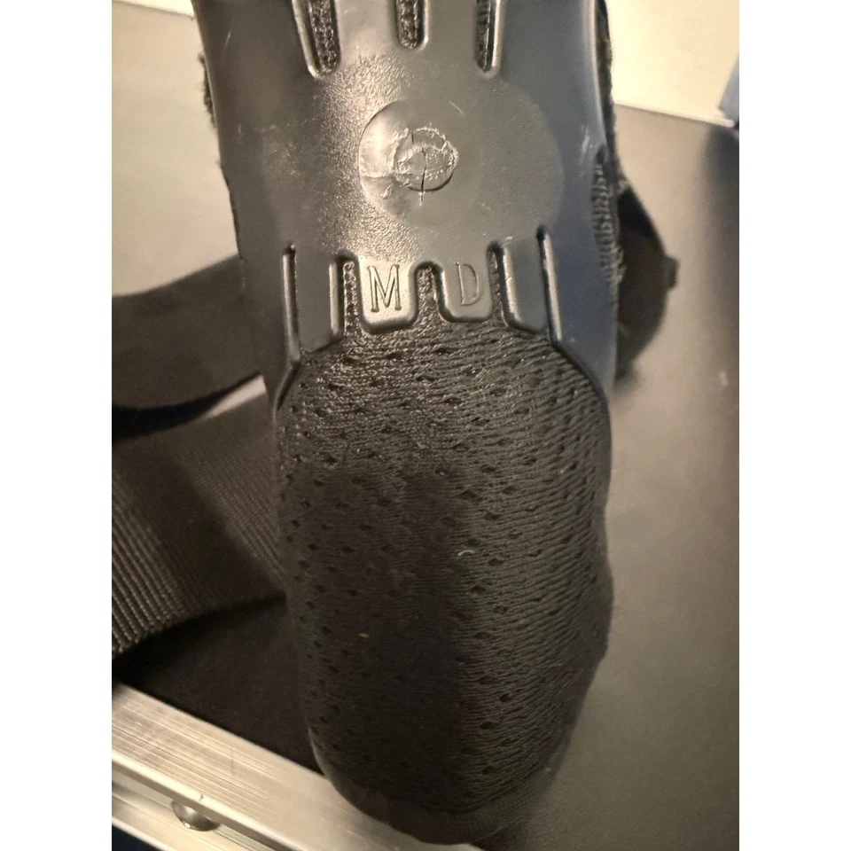 Essential Wellness Ankle Brace Medium Lace Up Breathable Mesh Black - Image 4 of 4